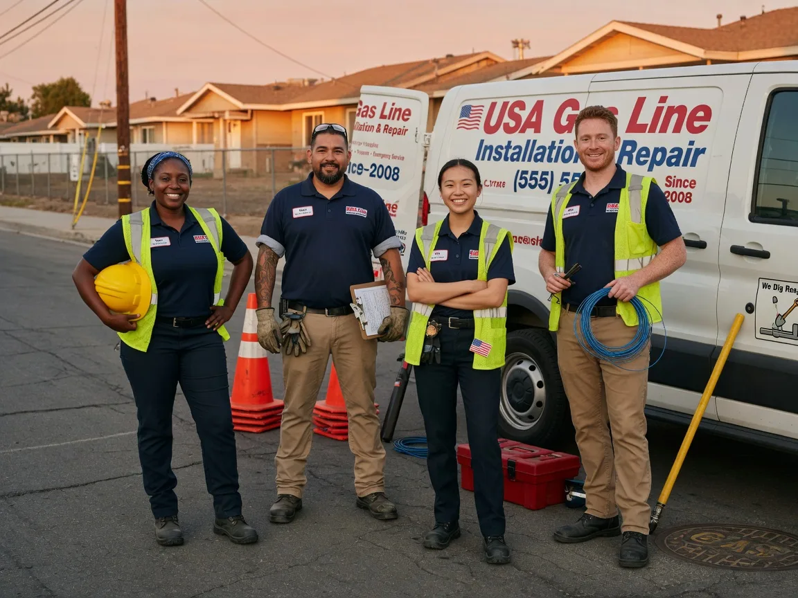 Gas Line Installation company in Schnellville, IN